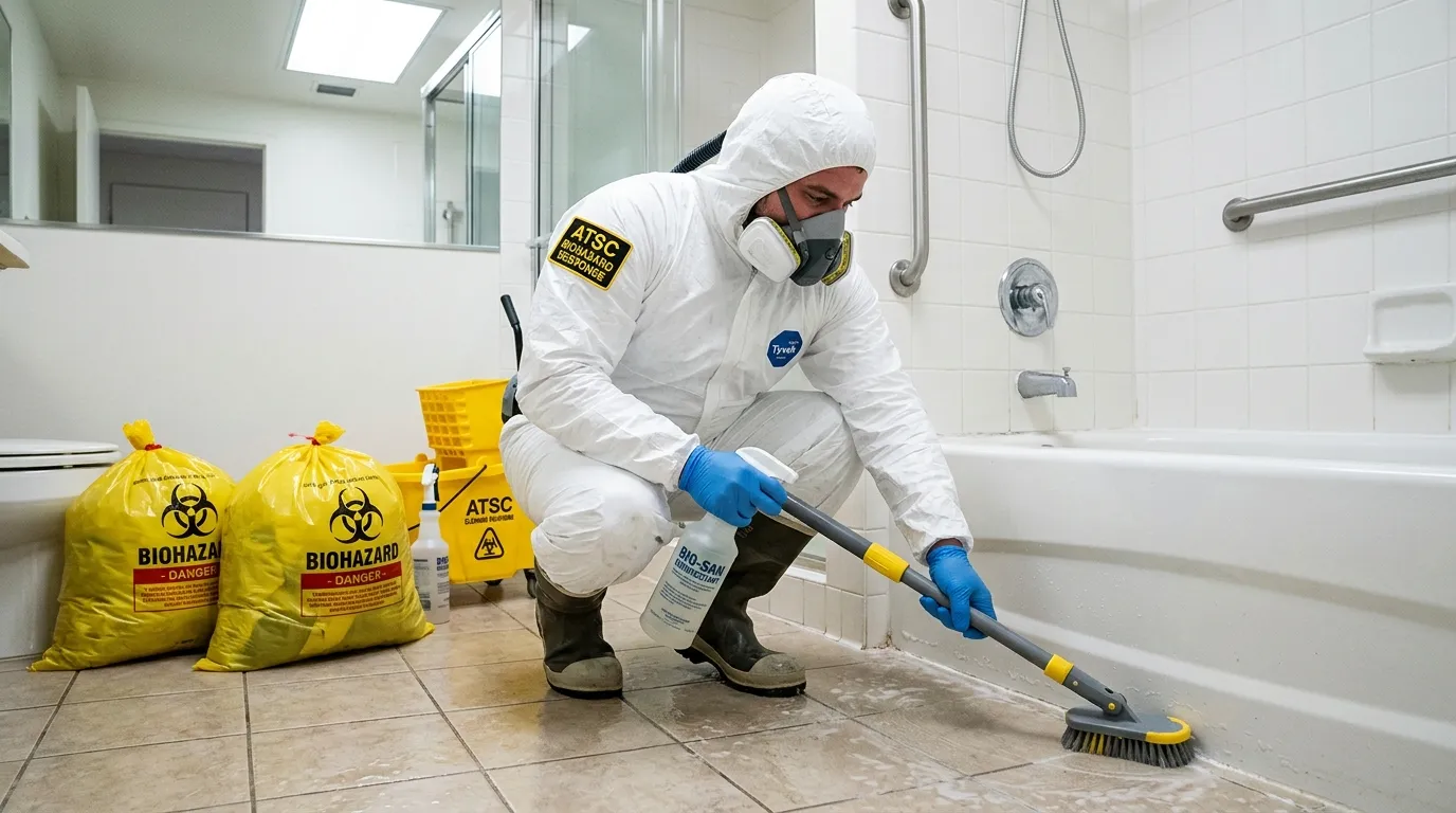 Decontamination equipment deployed for Blood Cleanup in Coatesville